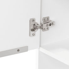 Gabinete de Baño Real, Blanco, con Tres Entrepaños ZF X2