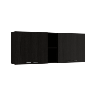 Gabinete Superior Estrella, Wengue, con cuatro puertas batientes ZF