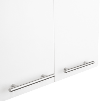 Gabinete Superior Frello 120, Blanco Nevado, con Cuatro Puertas Batientes  ZF