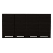 Gabinete Superior Frello 120, Wengue, con Cuatro Puertas Batientes  ZF
