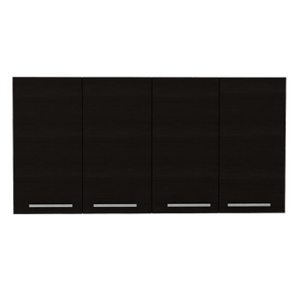 Gabinete Superior Frello 120, Wengue, con Cuatro Puertas Batientes  ZF