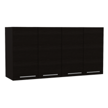 Gabinete Superior Frello 120, Wengue, con Cuatro Puertas Batientes  ZF