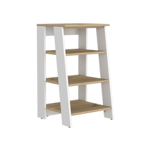 Gabinete de Baño Aqua 3 Pequeño, Blanco Vainilla y Café Claro, Con Variedad De Entrepaños X2