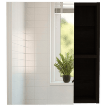 Gabinete de Baño Labell, Wengue, con Puerta y Entrepaños X2