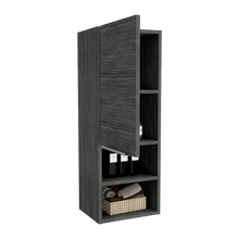 Gabinete de Baño Real, Gris, con Tres Entrepaños ZF