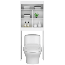 Gabinete de Baño Babel, Blanco, Amplios Espacios Para Colocar Objetos Decorativos