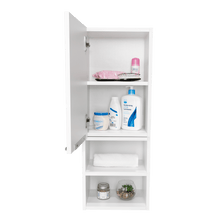 Gabinete de Baño Ciro, Blanco, con Amplio Espacio Para Guardar Objetos de Aseo Persona X2