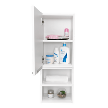 Gabinete de Baño Ciro, Blanco, con Amplio Espacio Para Guardar Objetos de Aseo Persona