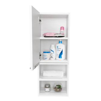 Gabinete de Baño Ciro, Blanco, con Amplio Espacio Para Guardar Objetos de Aseo Persona