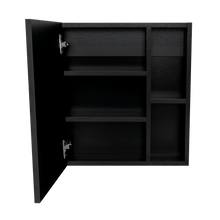 Gabinete de Baño Labell, Wengue, con Puerta y Entrepaños