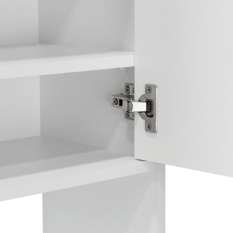 Gabinete de Baño Apolis, Blanco, Ideal Para Ahorrar Espacio