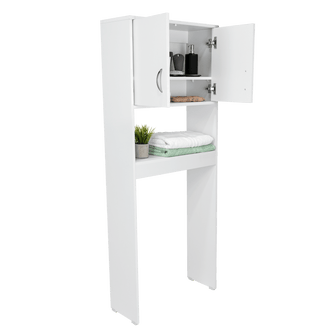 Gabinete de Baño Apolis, Blanco, Ideal Para Ahorrar Espacio X2