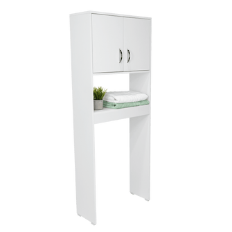 Gabinete de Baño Apolis, Blanco, Ideal Para Ahorrar Espacio