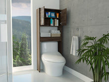 Gabinete de Baño Apolis, Chocolate, con Dos Puertas Batientes