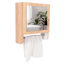 Gabinete de Baño Aqua, Beige y Blanco, Incluye Espejo X2