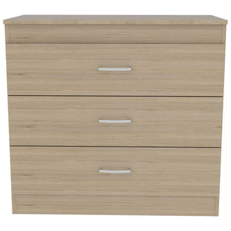 Organizador Galileo, Beige y Blanco, con Tres Cajoneras Ud