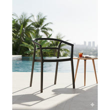 Set de 4 Sillas Porto, Negro, con Espaldar Minimalista y Diseño Moderno