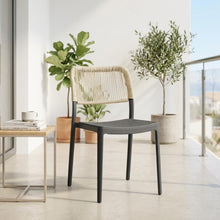 Set de 2 Sillas Austin, Color Negro, con Espaldar Tejido