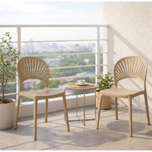 Silla Paraíso, Color Khaki, con Espaldar y Diseño Moderno