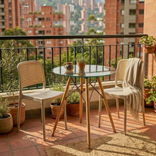 Silla Texas, Color Taupe y Beige, con Espaldar Transpirable