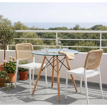 Silla Houston, Color Blanco, con Espaldar Tejido
