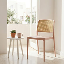 Silla Texas, Color Terracota y Beige, con Espaldar Transpirable