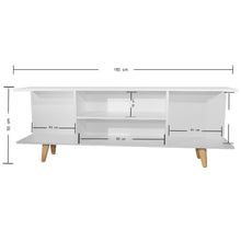 Mesa Tv hasta 65´ Tony (40X150X30) Blanca
