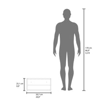 Gabinete de Baño Elsah, Kronos Blanco, con espacio para colocar objetos ZF