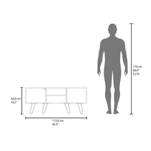 Mesa Para Tv Lancaster, Wengue, Para Televisor Hasta 50 Pulgadas ZF