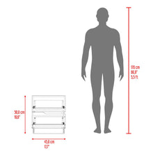 Mesa de Noche Bonnie, Fresno Europeo y Blancco Duqueza