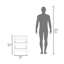 Mesa de Noche Camil, Blanco Duqueza, con espacio para colocar objetos decorativos ZF