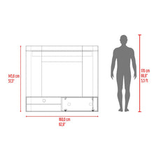 Panel de Tv Montano, Milan y Wengue, con Espacio Para Televisor de Hasta 60 Pulgadas
