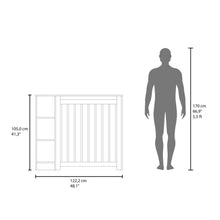 Cubierta para Joseph, Nogal, cuenta con listones que permite la circulación del calor ZF