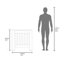 Cubierta para Radiador Linn, Blanco Duqueza, cuenta con espacio para colocar objetos decorativos ZF