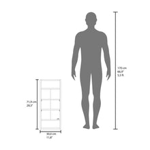 Gabinete de Baño Uros, Blanco Duqueza, con compartimentos para ubicar objetos ZF