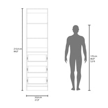 Closet  Eco, Kronos Blanco, Con tres entrepaños y tres cajones amplios para organizar ropa ZF