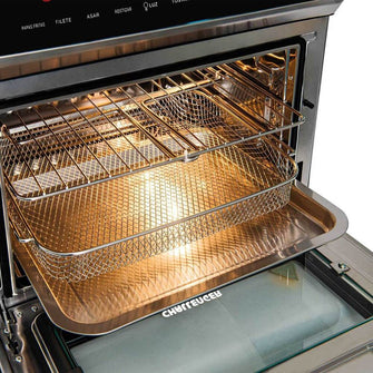 Horno Freidor de Aire con panel Digital 23L Challenger, Color Gris