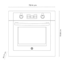 Horno de Empotrar GE 80 cms Eléctrico de Convección, Negro