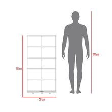 Zapatero Farina, Blanco Duqueza, con gran espacio para organizar zapatos