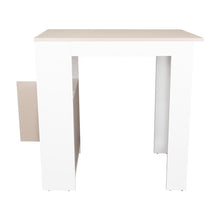 Barra de Cocina Atica, Blanco Duqueza y Capri, con un diseño moderno