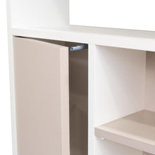 Barra de Cocina Atica, Blanco Duqueza y Capri, con un diseño moderno