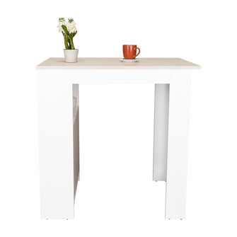 Barra de Cocina Atica, Blanco Duqueza y Capri, con un diseño moderno