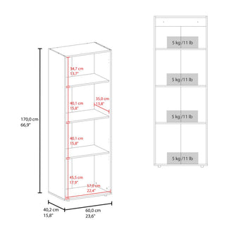 Closet Beico II, Fresno Europeo y Blanco Duqueza, con tres Puertas Abatibles y cuatro entrepaños ZF