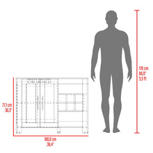 Bar Berky, Plata Oscuro y Fresno Europeo, con puertas de vidrio y manijas metálicas negras