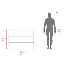 Barra de Cocina Diamante, Blanco y Milan, Con Entrepaños