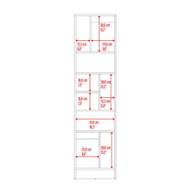 Biblioteca Madati, Café Claro, con espacio para objetos decorativos