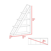 Biblioteca Wide, Fresno, con Entrepaños y Diseño Moderno
