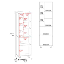Alacena Burton, Kronos Blanco, con amplios espacios para almacenamientos ZF