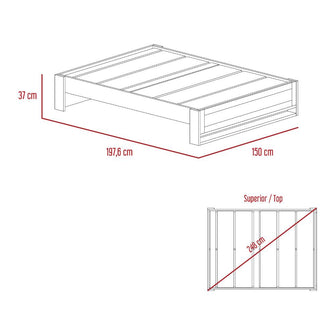 Combo para Habitación Bunny, incluye Cama y Mesas de Noche