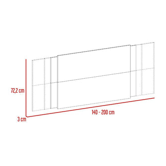 Combo Para Habitación Kariv, Incluye Cabecero - Mesa de Noche y Closet